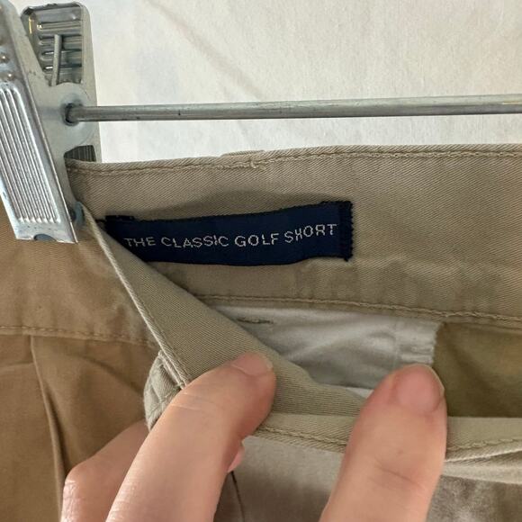 Polo Ralph Lauren The Classic Golf Short Pleated Shield Logo USA Size 36 - Picture 2 of 7